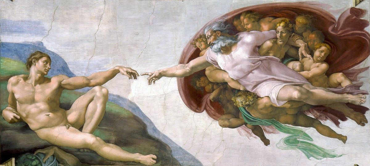 The Creation Of Adam, 1511. Michelangelo